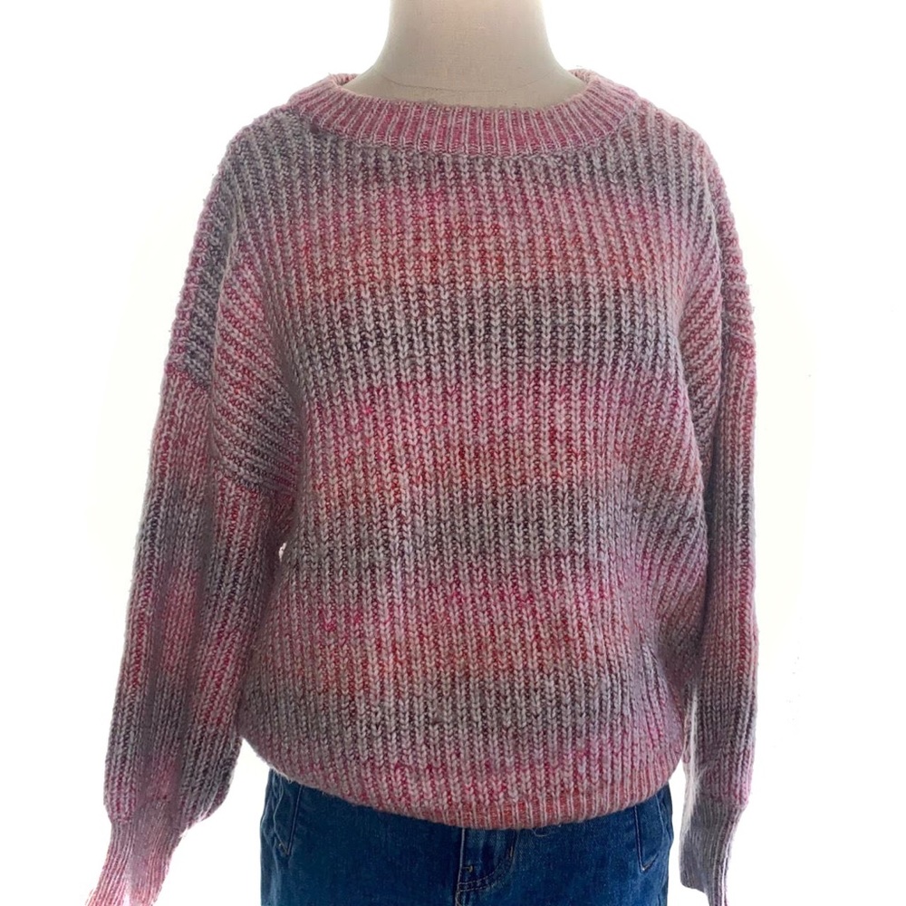 Universal Threads Striped Pullover Sweater - image 1